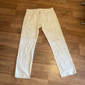 Levi’s 514 Cream off white